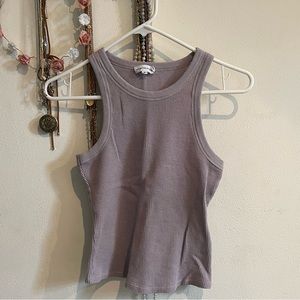 Good American Ripped Crop Tank